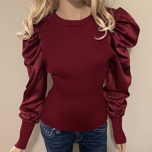 Women Red by BKE sweater